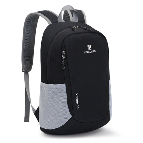 15L Outdoor Leisure Backpack Waterproof & Lightweight, Large Capacity Daypack for Hiking/Camping/Travel-1