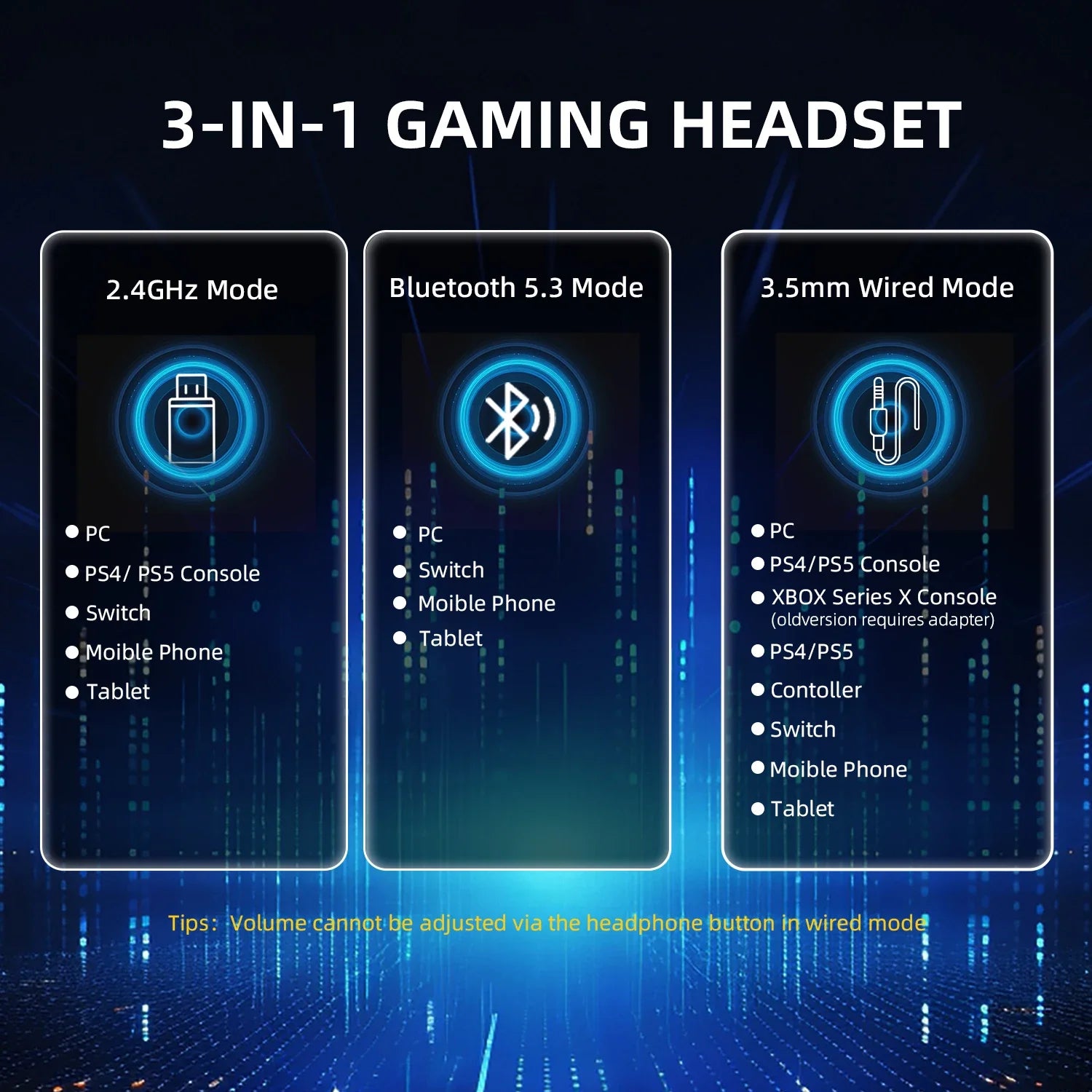 ATTACK SHARK L80PRO Low Latency Wireless Gaming Headset Tri-Mode Bluetooth Ultra-Light 40mm Drivers Headphone for PC PS5 Switch