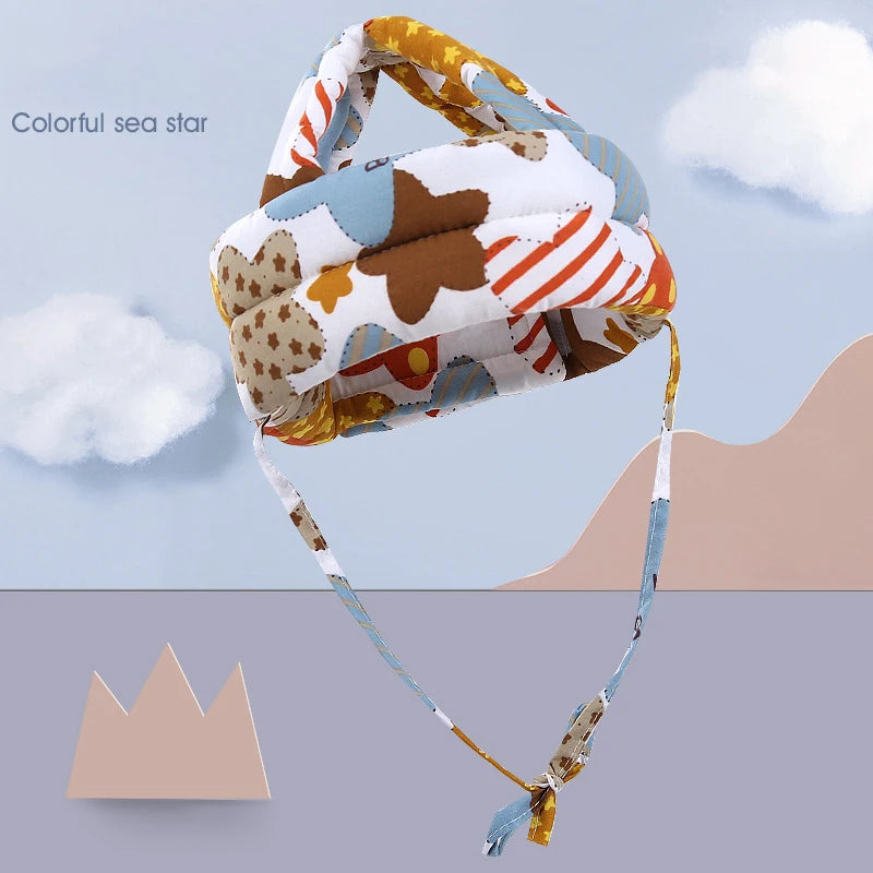 Baby head pillow anti-fall device Head protective pad summer anti-bump head learning to walk baby four seasons toddler hat